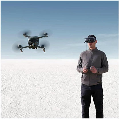 DJI FPV Explorer Combo (Goggles Integra), FPV Drone with Camera for Immersive Flight Experience, 4K/60fps, 10km HD Low-Latency Video Transmission, Emergency Brake and Hover, FAA Remote ID Compliant