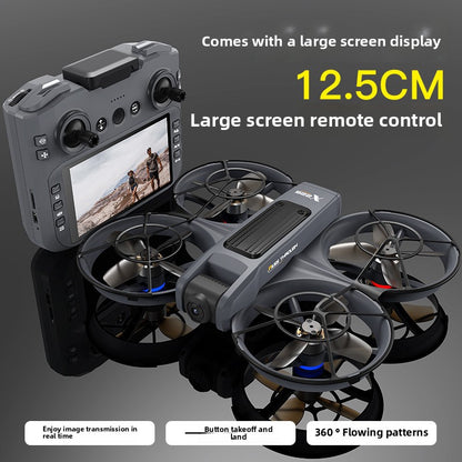 FPV Drone with Screen Optical Flow HD Aerial Photography Quadcopter Remote Control Airplane Racing Drone