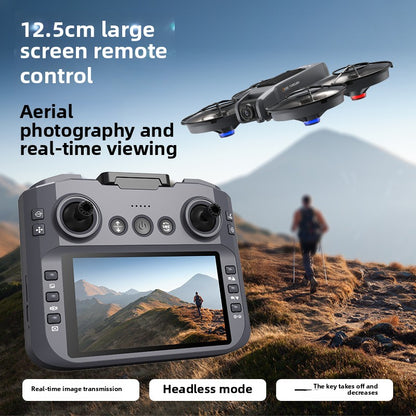 FPV Drone with Screen Optical Flow HD Aerial Photography Quadcopter Remote Control Airplane Racing Drone