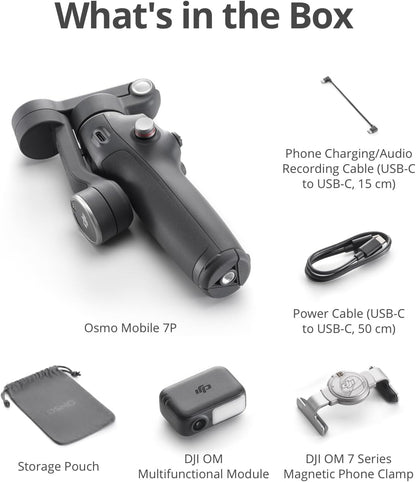 DJI Osmo Mobile 7P Gimbal Stabilizer for Smartphones