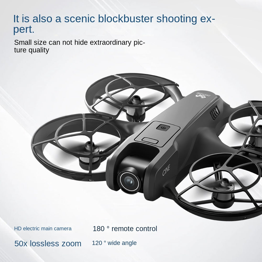 V666 Drone with Screen HD Aerial Photography Remote Control Aircraft Full Protection Altitude Hold V666 Aircraft with Screen Control