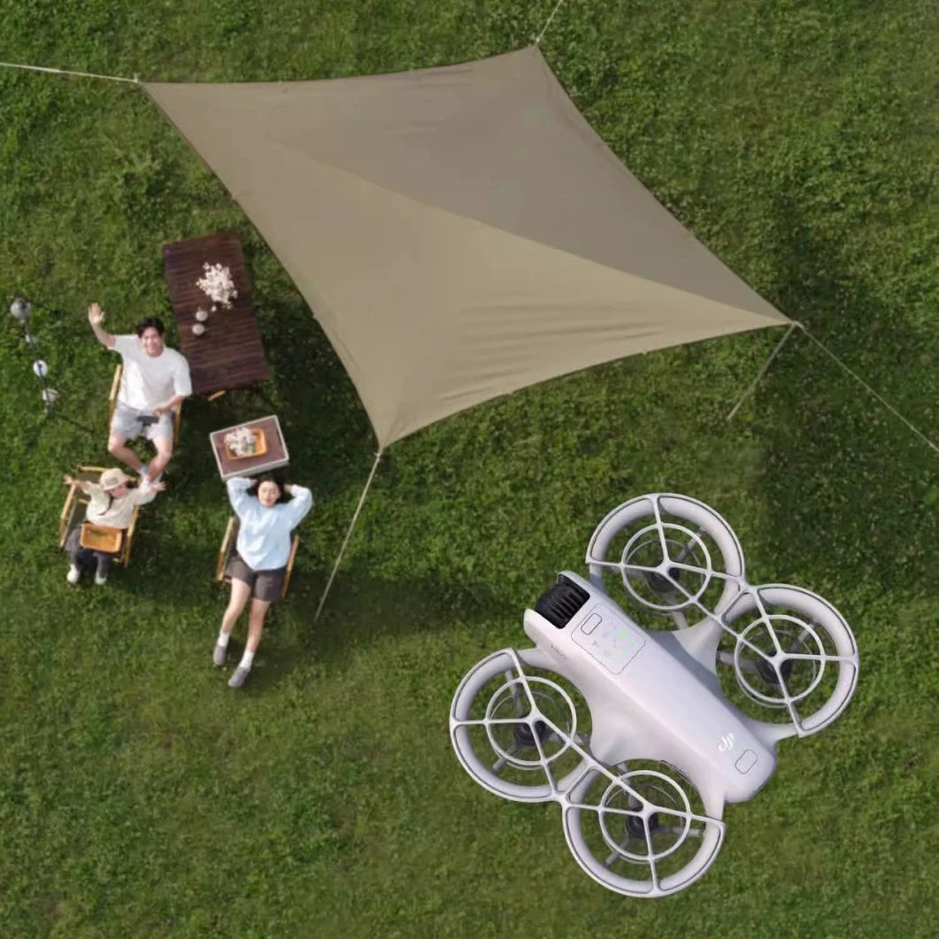 DJI Neo, Mini Drone with 4K UHD Camera for Adults, 135g Self Flying Drone that Follows You, Palm Takeoff, Subject Tracking, QuickShots, Stabilized Video, Built-In Propeller Guard (Controller-Free)