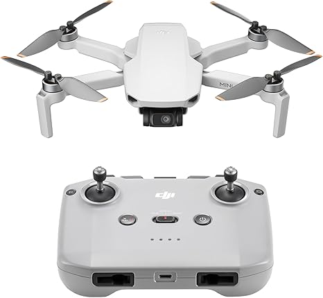 DJI Mini 4K Fly More Combo, Drone with 4K UHD Camera for Adults, Under 249 g, 3-Axis Gimbal Stabilization, 10km Video Transmission, Auto Return, 3 Batteries for 93-Min Max Flight Time, QuickShots