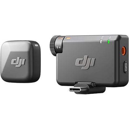 DJI Mic Mini (2 TX + 1 RX + Charging Case), Wireless Microphone for iPhone/Camera/Android, Ultralight, Detail-Rich Audio, 48h Use, Noise Cancelling, Automatic Limiting, Vlog, Streaming
